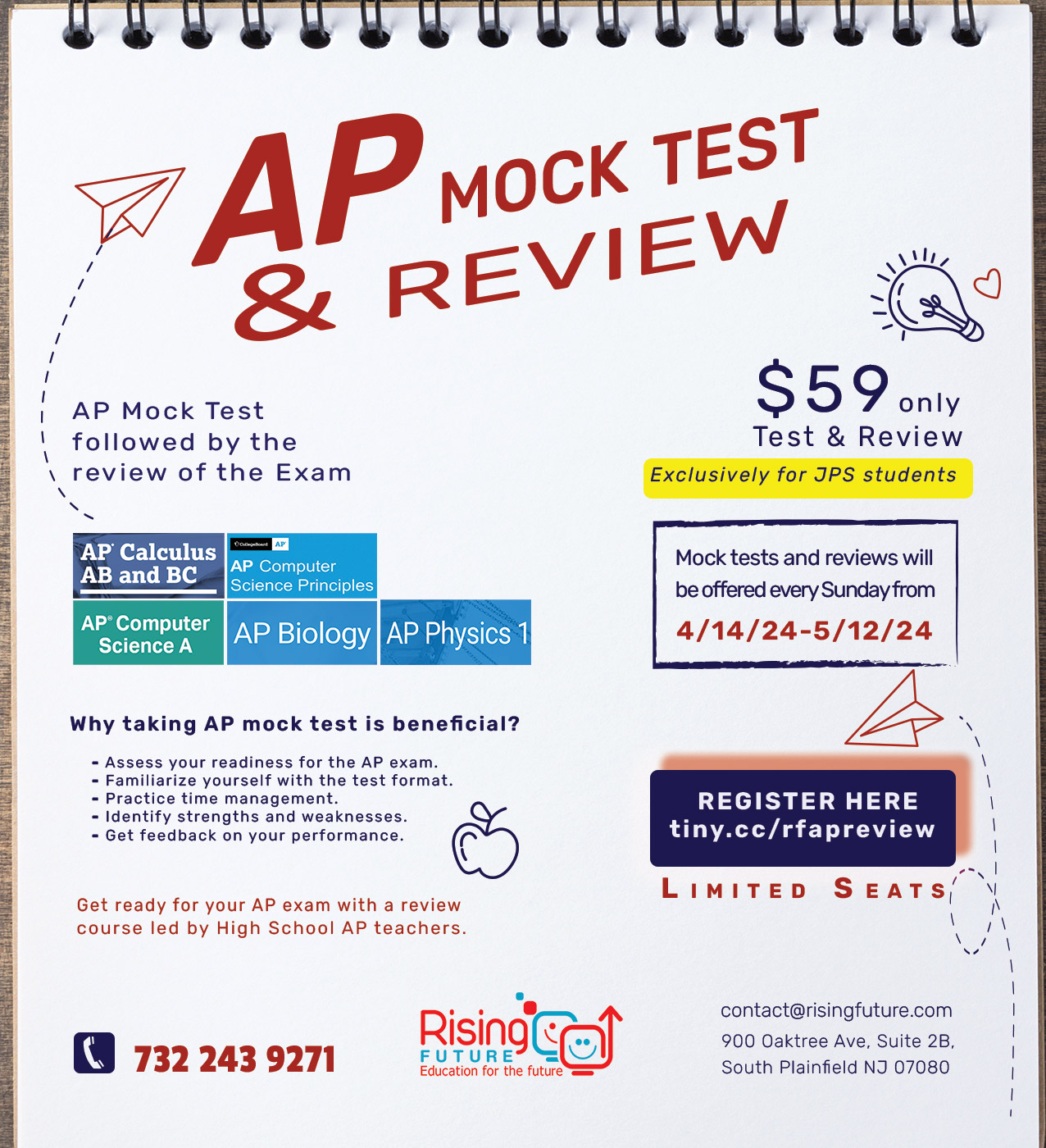 AP Test Prep Courses