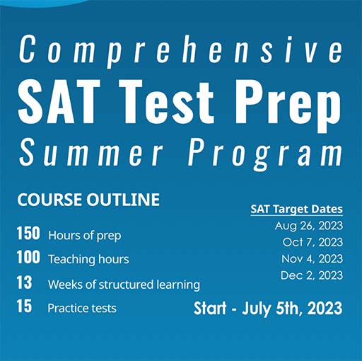 SAT Summer Comprehensive Test Prep 2023 Rising Future