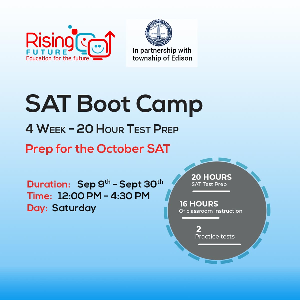 SAT Bootcamp Rising Future