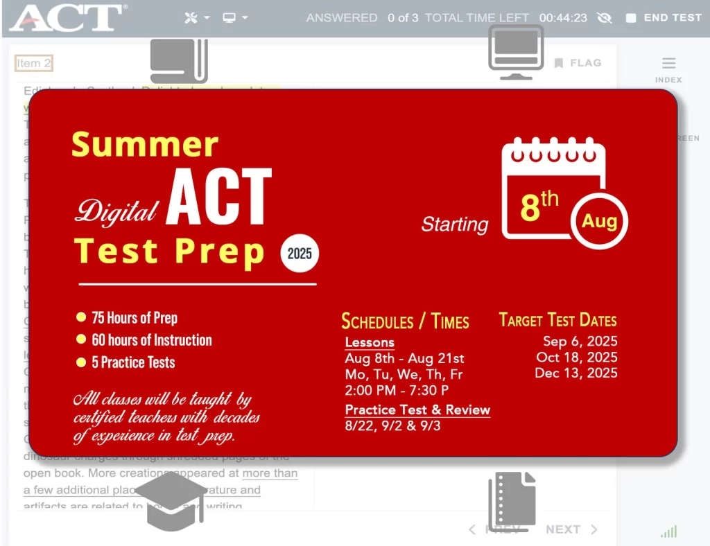 ACT Test Prep