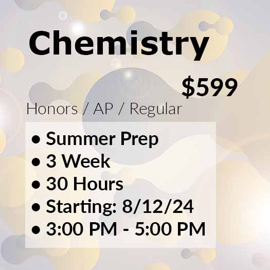 Chemistry Summer Course