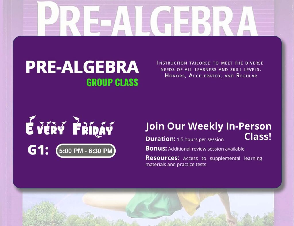 Pre Algebra