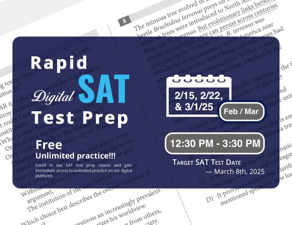 Rapid SAT Test Prep