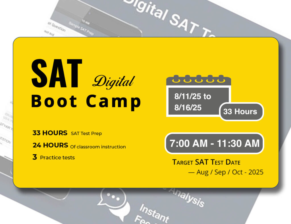 SAT Boot Camp